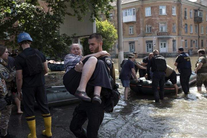 Ukraine dam collapse