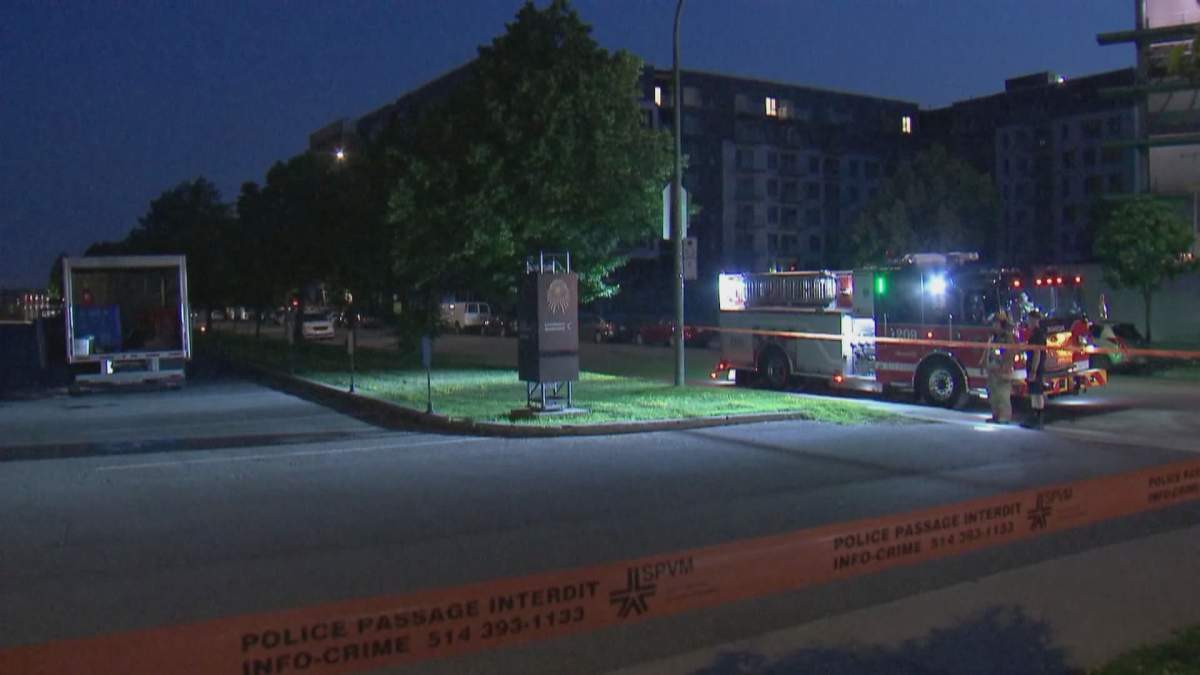 Two people were arrested while trying to set fire to a truck in the Saint Michel neighbourhood on Tuesday, July 4, 2023.