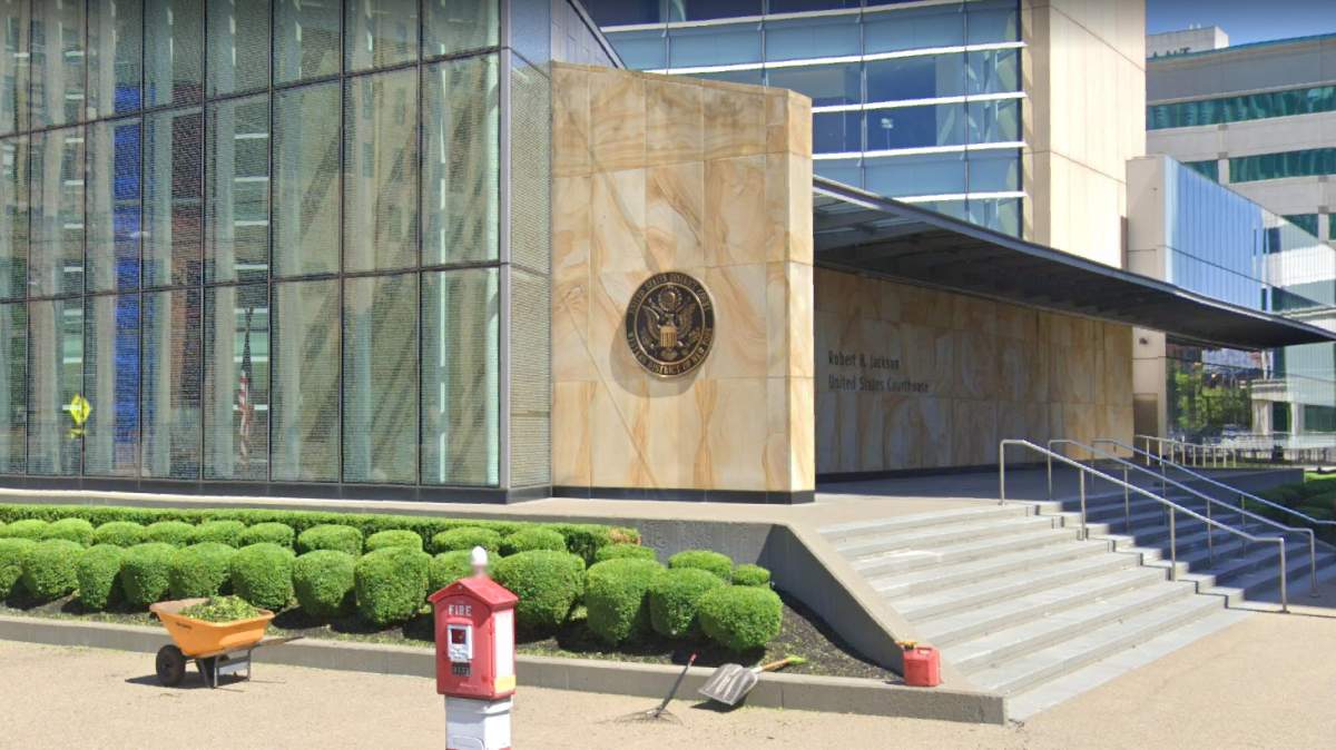 Photo of the district court in Buffalo, N.Y., U.S.A.