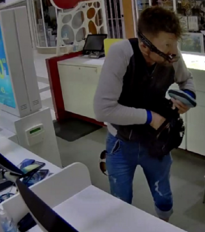 London police seeking the public's help in identifying a suspect in a reported break and enter at White Oaks Mall earlier this month.