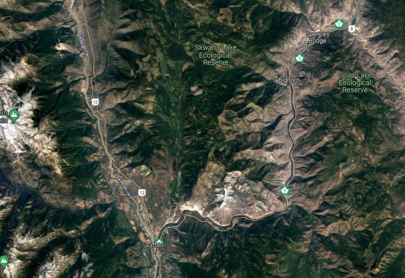 Lytton and Spences Bridge