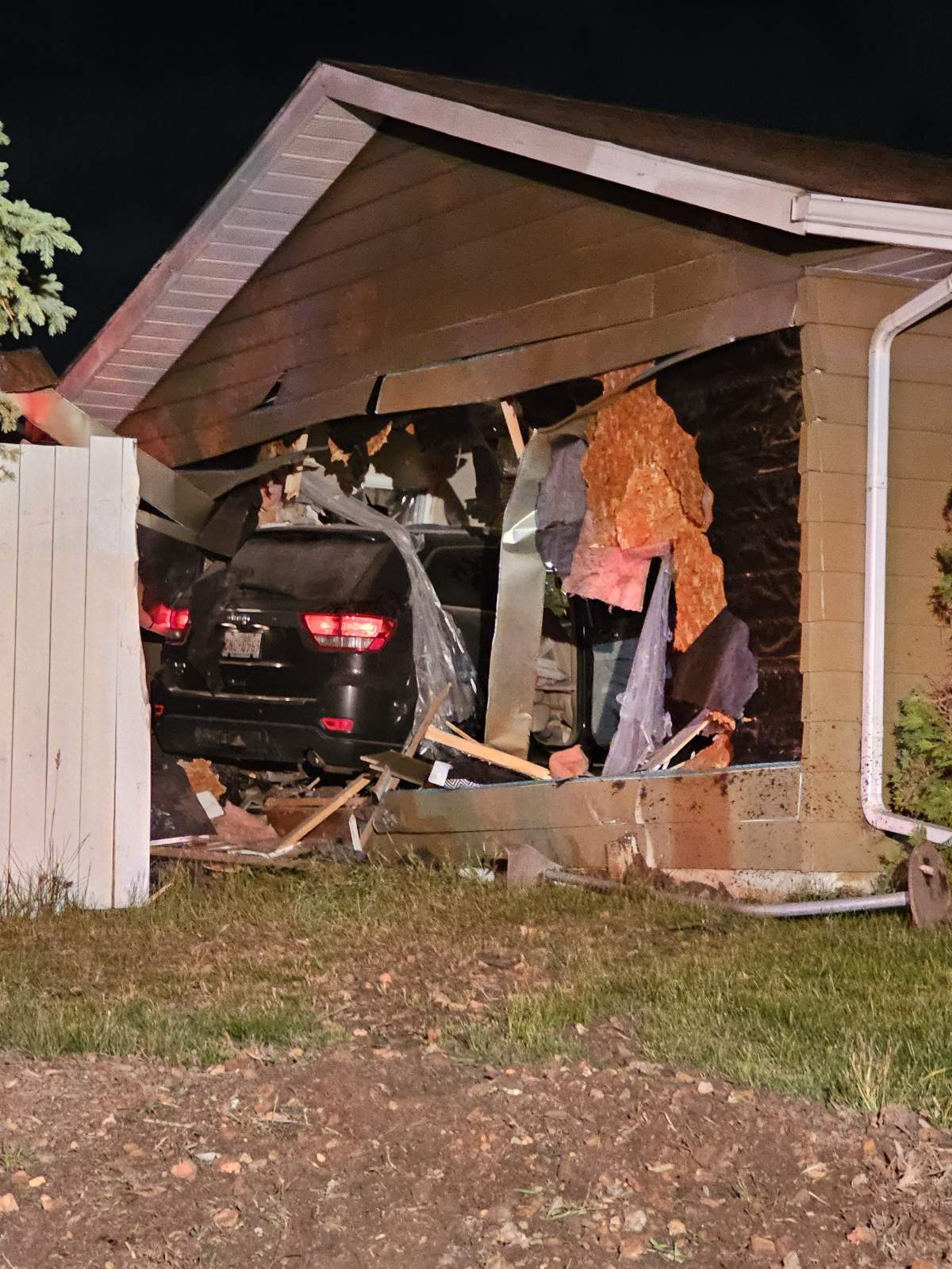 Visuals of the damage after a hit-and-run on July 5 in southeast Edmonton.