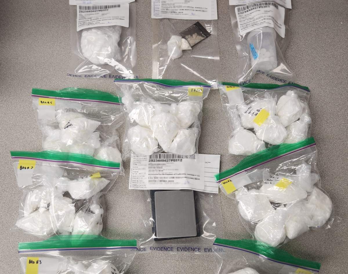Contraband seized by CREST officers.