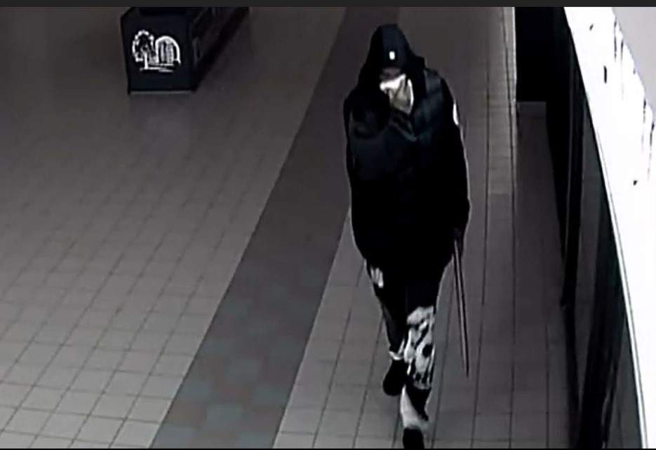 Photo of the break and enter suspect at a business on 100 Street, Peace River.