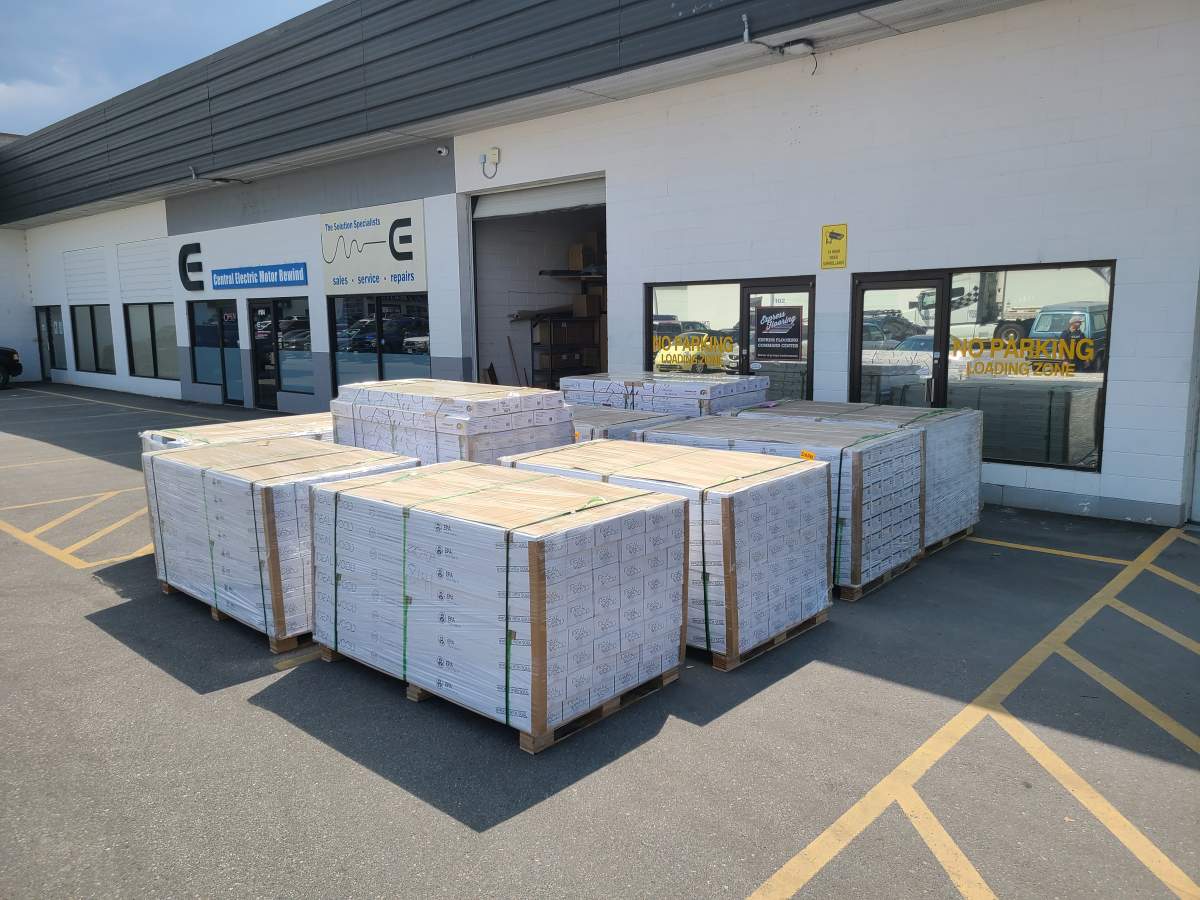 A photo of the seized flooring.