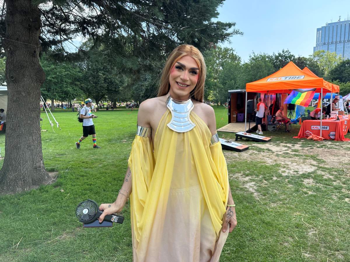 Drag queen Nicki Nastasia