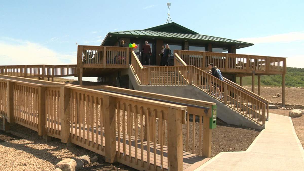 New visitor centre at Buffalo Pound Park.