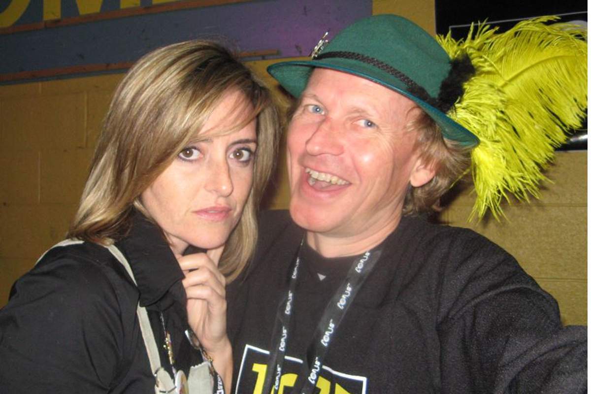Gayle O’Brien alongside former program director Scot Turner.