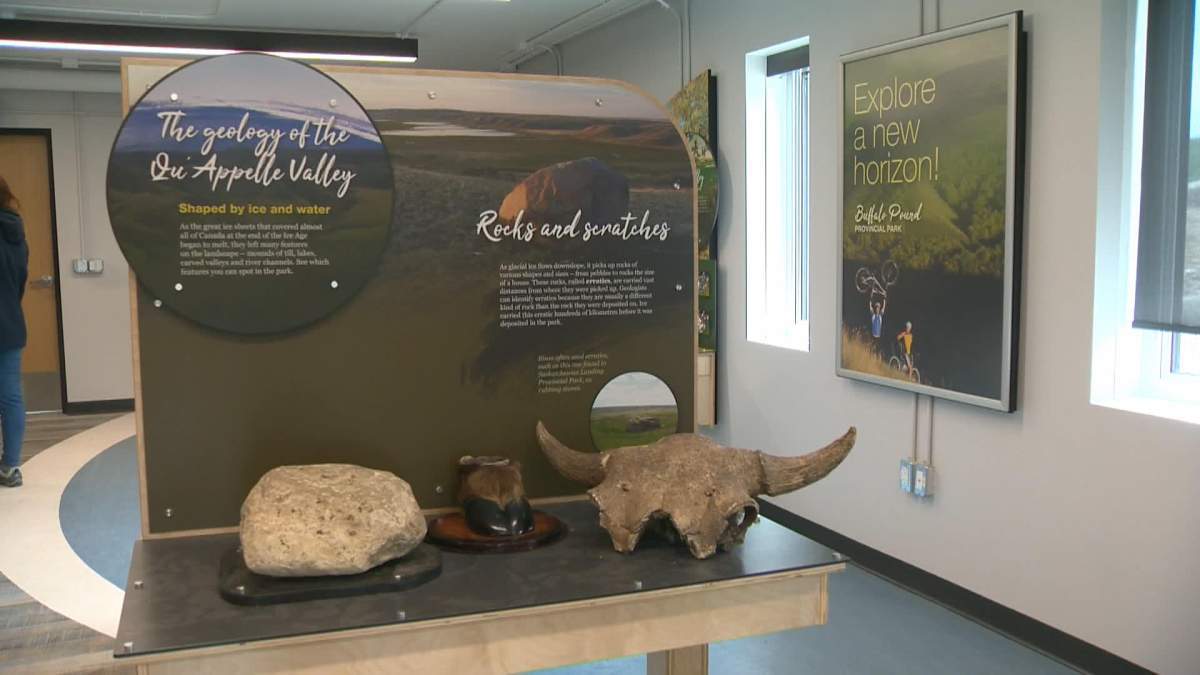 New visitor centre at Buffalo Pound Park.
