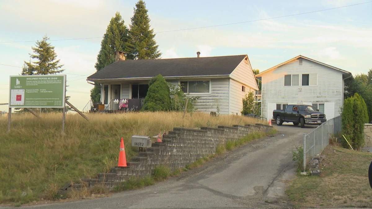 Surrey House Fire