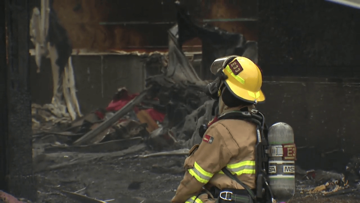 According to a Calgary Fire Department (CFD) spokesperson, emergency crews responded to calls about a house on fire at the 40 block of Sierra Nevada Close Southwest at 6:30 p.m.
