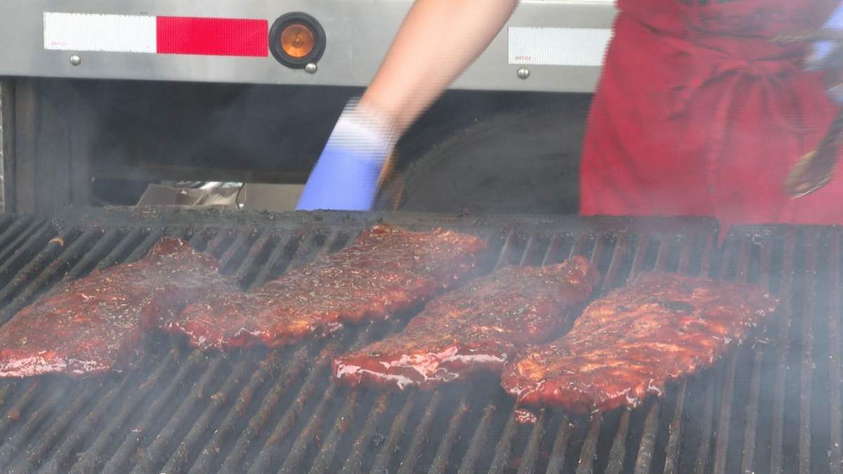 Since Friday, thousands have gotten a taste of the wide variety of food being served at the ninth annual Harbourside Ribfest.