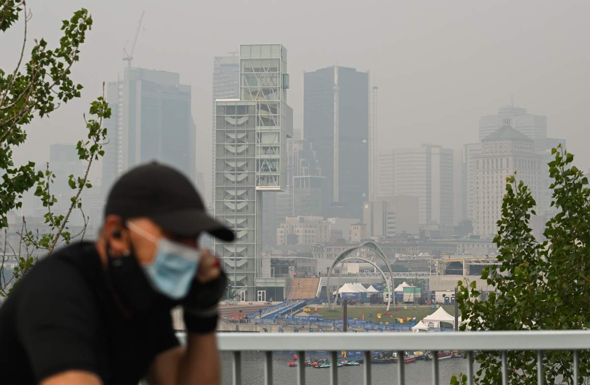 wildfire smoke