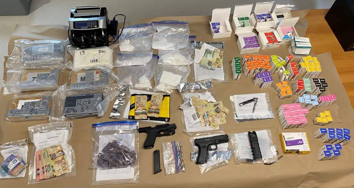 Guelph police seized cocaine, MDMA, cannabis, and steroids as part of drug trafficking investigation.