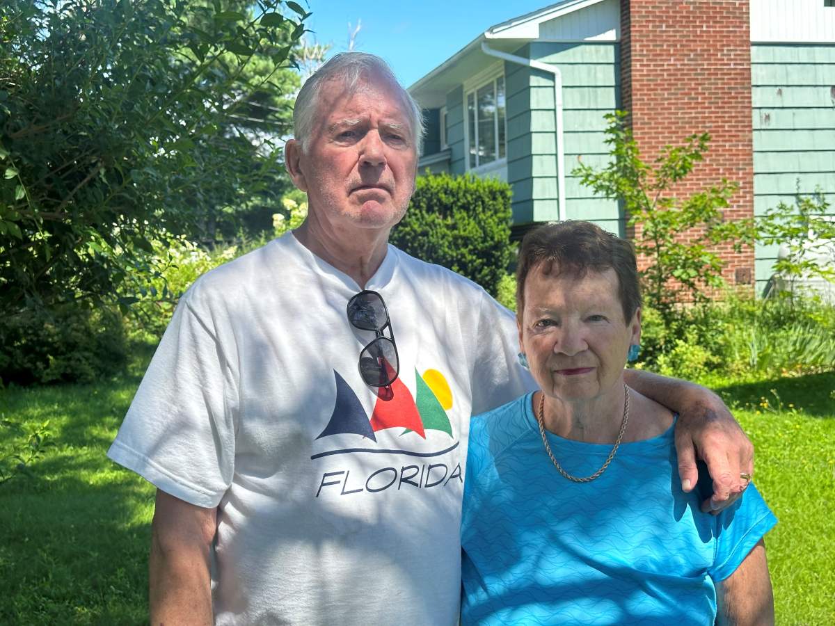 Matthew and Barbara Strickland are searching for answers after their home was damaged by the flash flooding in Nova Scotia in late July.