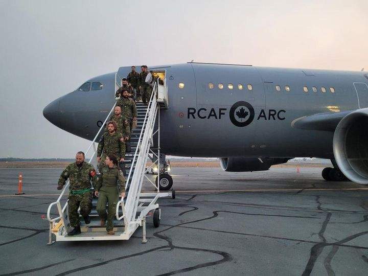 The Canadian Armed Forces are assisting with firefighting, evacuation efforts and logistical support as wildfires threaten communities in the Northwest Territories.