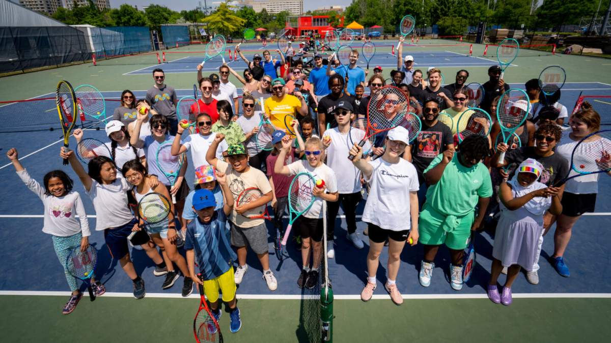 Tennis Canada partners with Big Brothers Big Sisters Toronto.