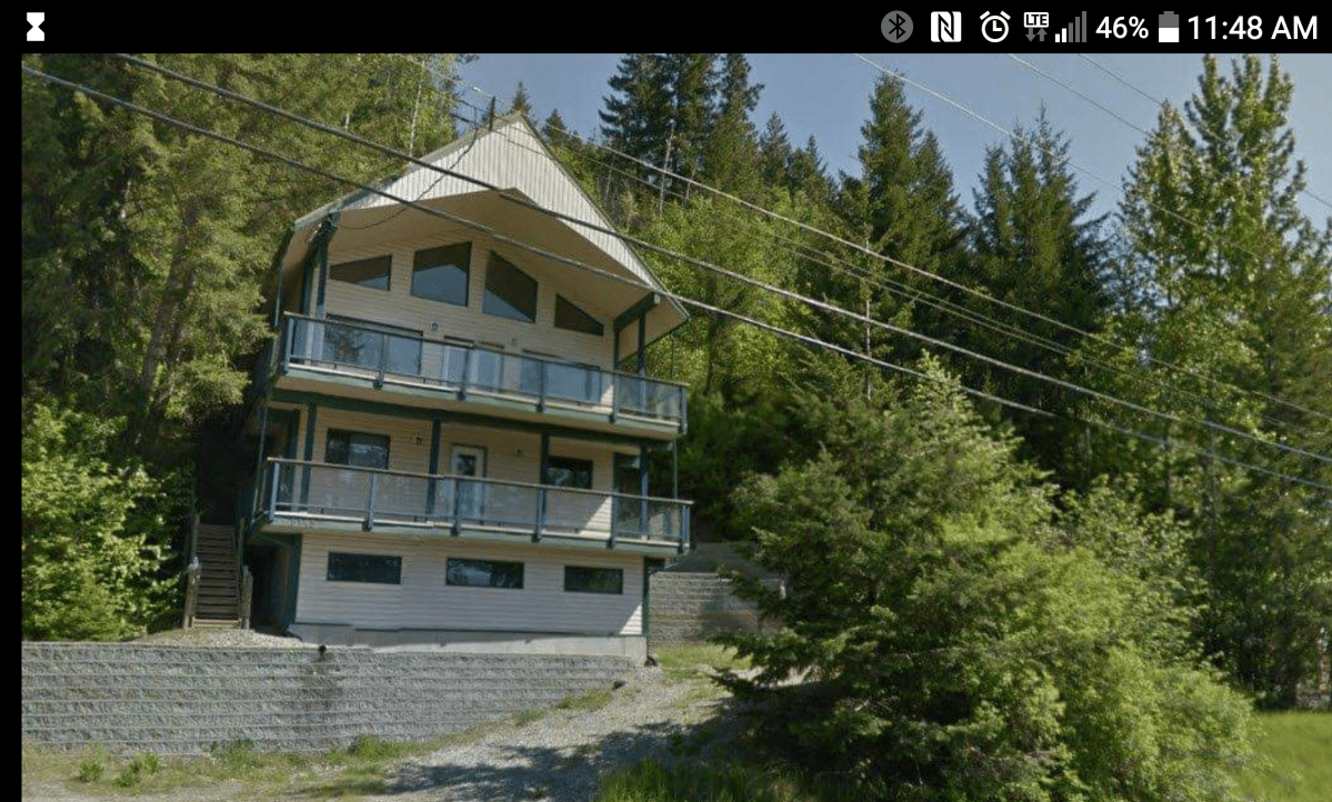 Their home before the fire.