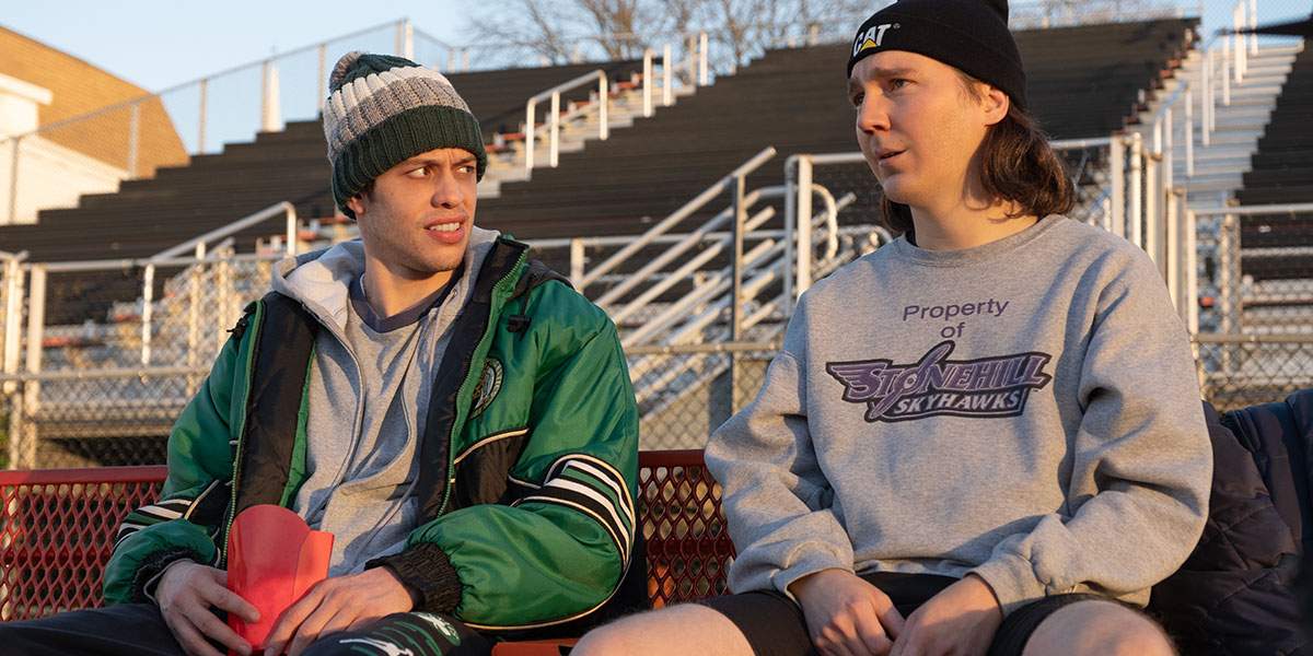 Paul Dano and Pete Davidson.