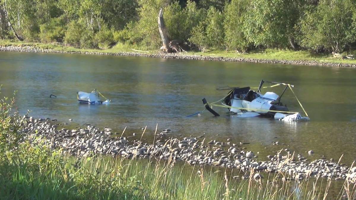 Helicopter crash in North Okanagan sends four to hospital - image