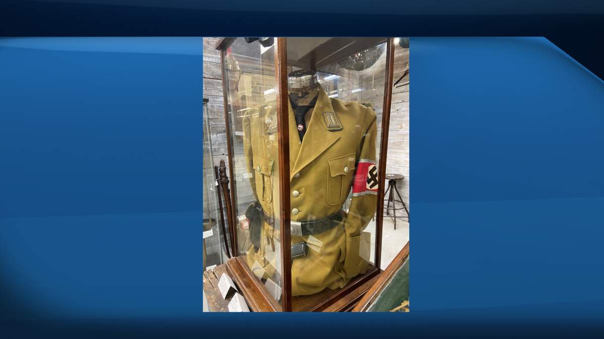 This Nazi uniform was reportedly selling at St. Jacobs Antiques Market for $6,500.