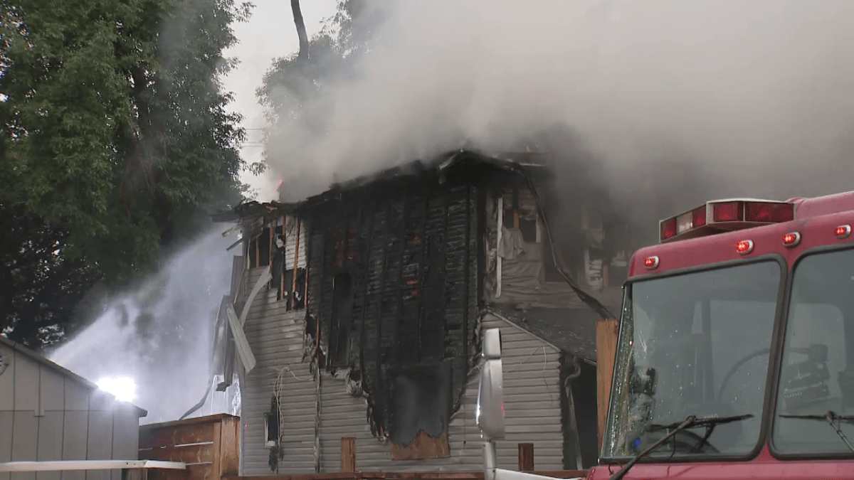 A fire broke out at a two-storey house in the neighbourhood of Boyle Street on August 2, 2023.