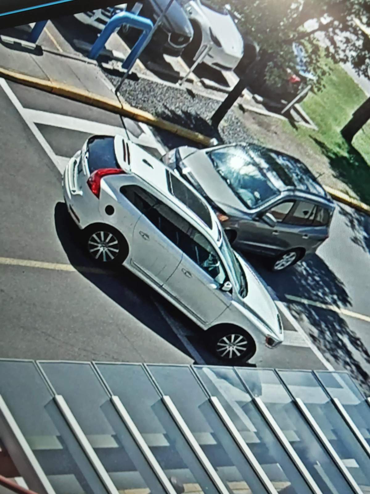 The vehicle that was allegedly in the area at the time of the Market Mall shooting is described as a white 2015 to 2016 model Volvo XC60, and police said they want to speak to the driver who may have information about the incident.