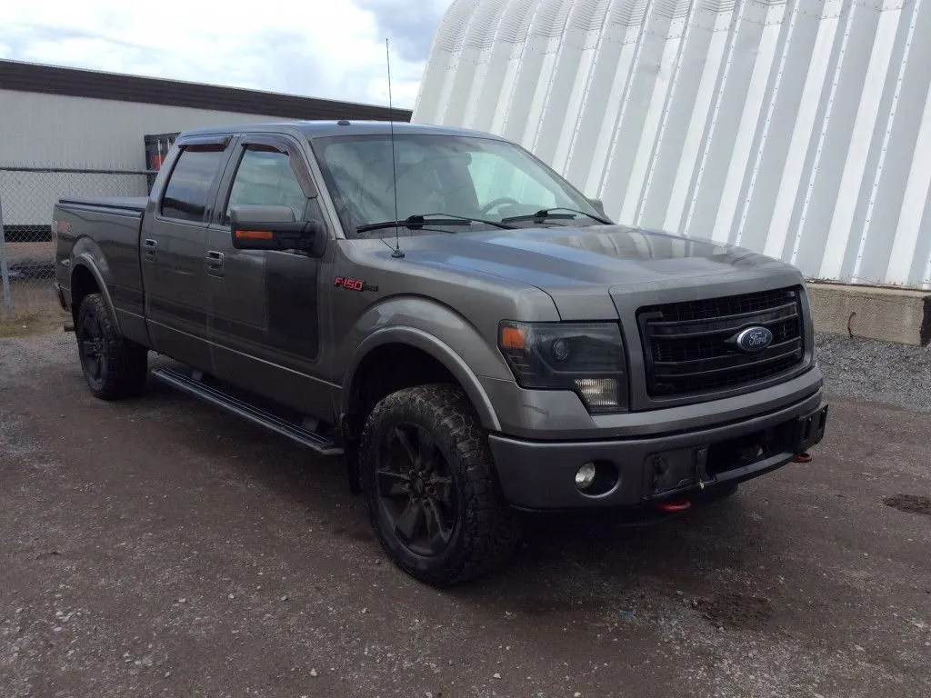 A stock photo of a truck Lethbridge Police believe is involved in a Pride crosswalk vandalism hate-crime.