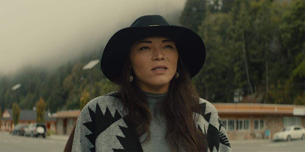 Mohawk activist Layla Staats is seen in an undated handout still image from the film "Boil Alert". In "Boil Alert" the directors follow Staats as she visits communities living under boil water advisories and nations who have had their water contaminated by toxins. THE CANADIAN PRESS/HO-TIFF, *MANDATORY CREDIT*.