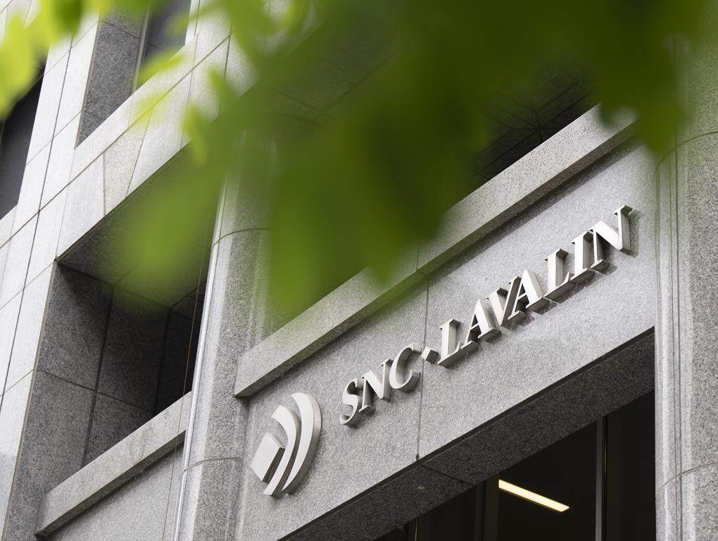 SNC-Lavalin Group Inc. headquarters is seen in Montreal on Thursday, Aug.3, 2023. SNC-Lavalin says it is changing its name to AtkinsRéalis in a rebranding move after a tumultuous decade for the engineering giant. 
