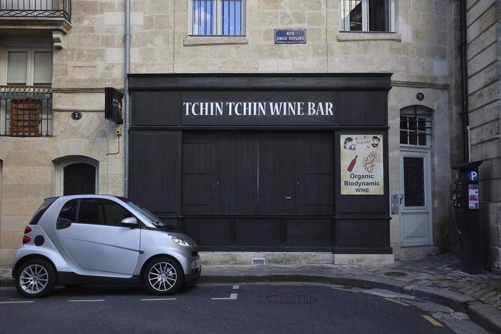 The Public Health Agency of Canada says three Canadian residents have fallen ill from a botulism outbreak in Bordeaux, France. They're among 10 people who have suspected botulism after eating sardines prepared and served at Tchin Tchin Wine Bar. The Tchin Thin wine bar is seen in Bordeaux, southwestern France, Thursday, Sept.14, 2023. 