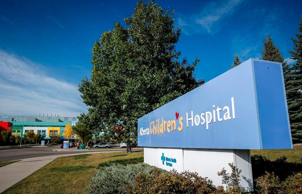 The Alberta Children's Hospital is shown in Calgary, Tuesday, Sept. 12, 2023. Two more children have been released from hospital after an E. coli outbreak at numerous Calgary daycares.