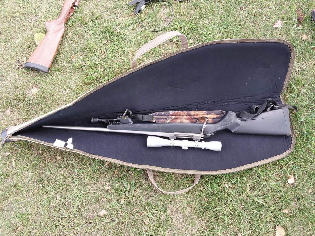 Firearm seized by Calgary police.