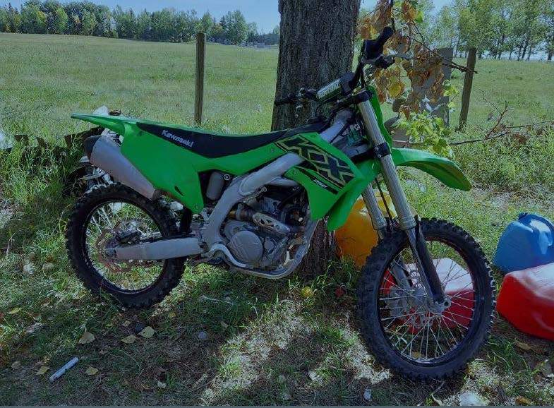 A bike seized by Calgary police.