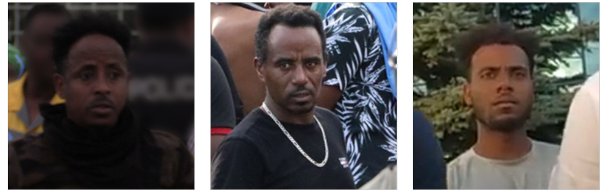 Persons of interest in the Sept. 2, 2023 clash in northeast Calgary involving members of the Eritrean community.