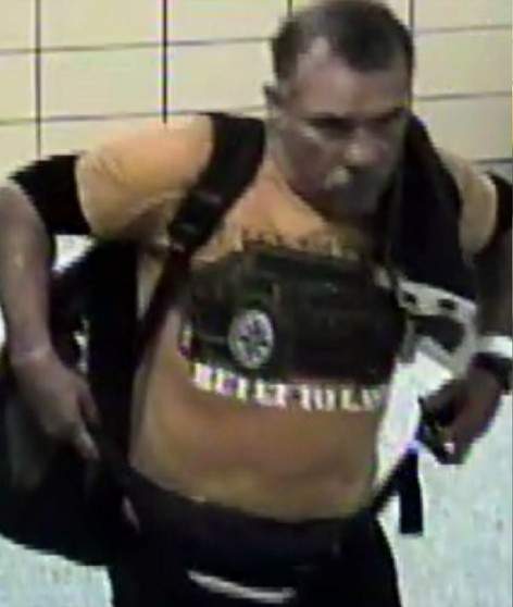Man wanted for assault at Castle Frank Subway Station.