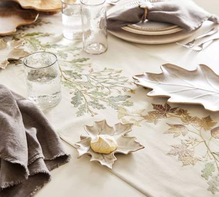 Fall themed table runner