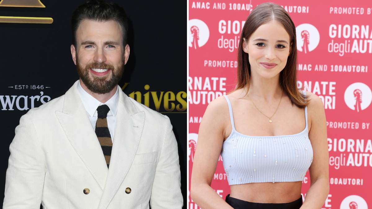 Chris Evans and Alba Baptista