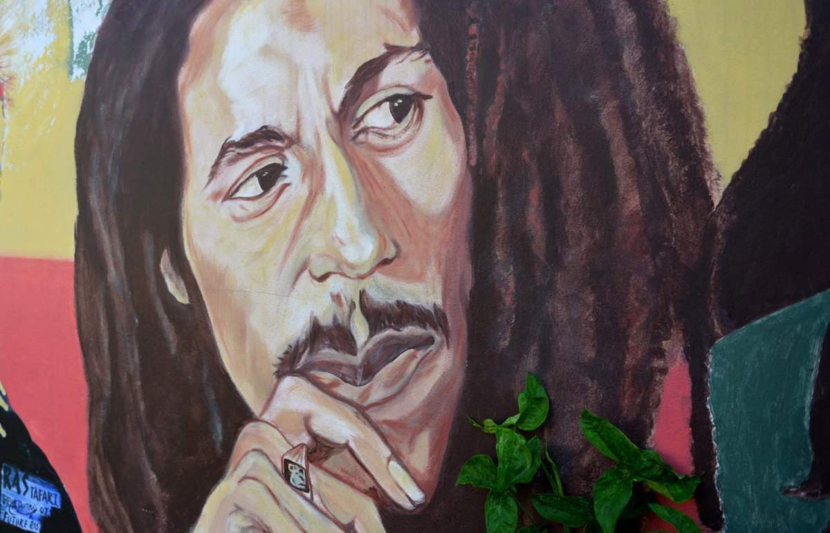 Bob Marley mural
