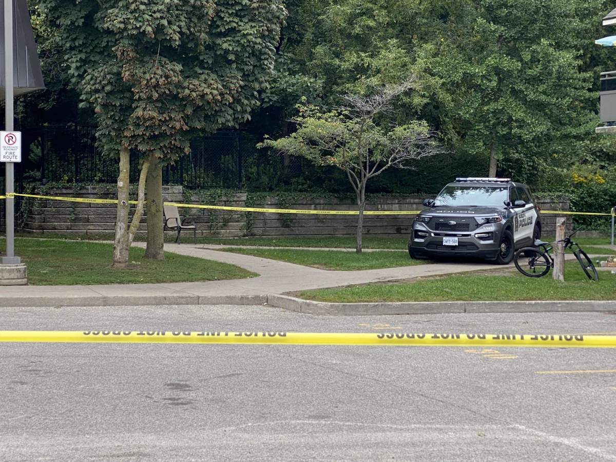 Guelph police investigating a fatal shooting at a Waterloo Ave. apartment complex on Tuesday night.