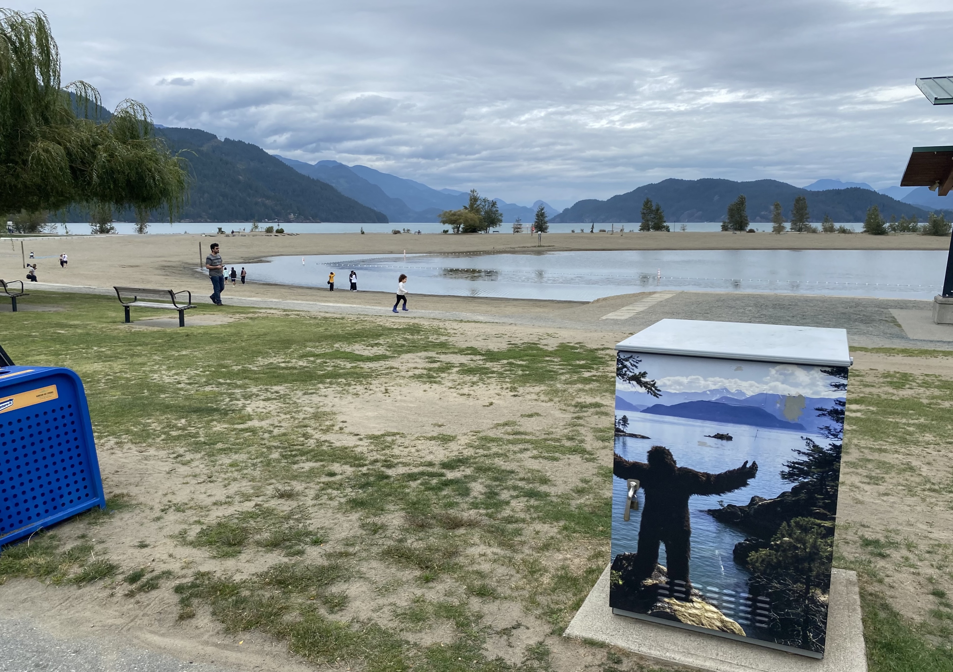 Harrison Hot Springs, the B.C. resort town near the home of Wei Hu.