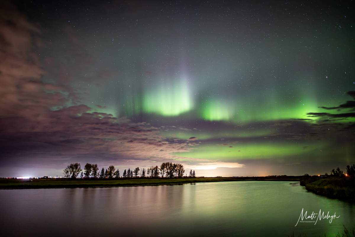 Northern Lights in Alberta.