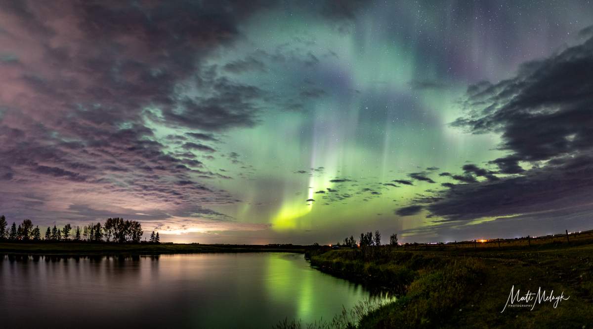 Northern Lights in Alberta.