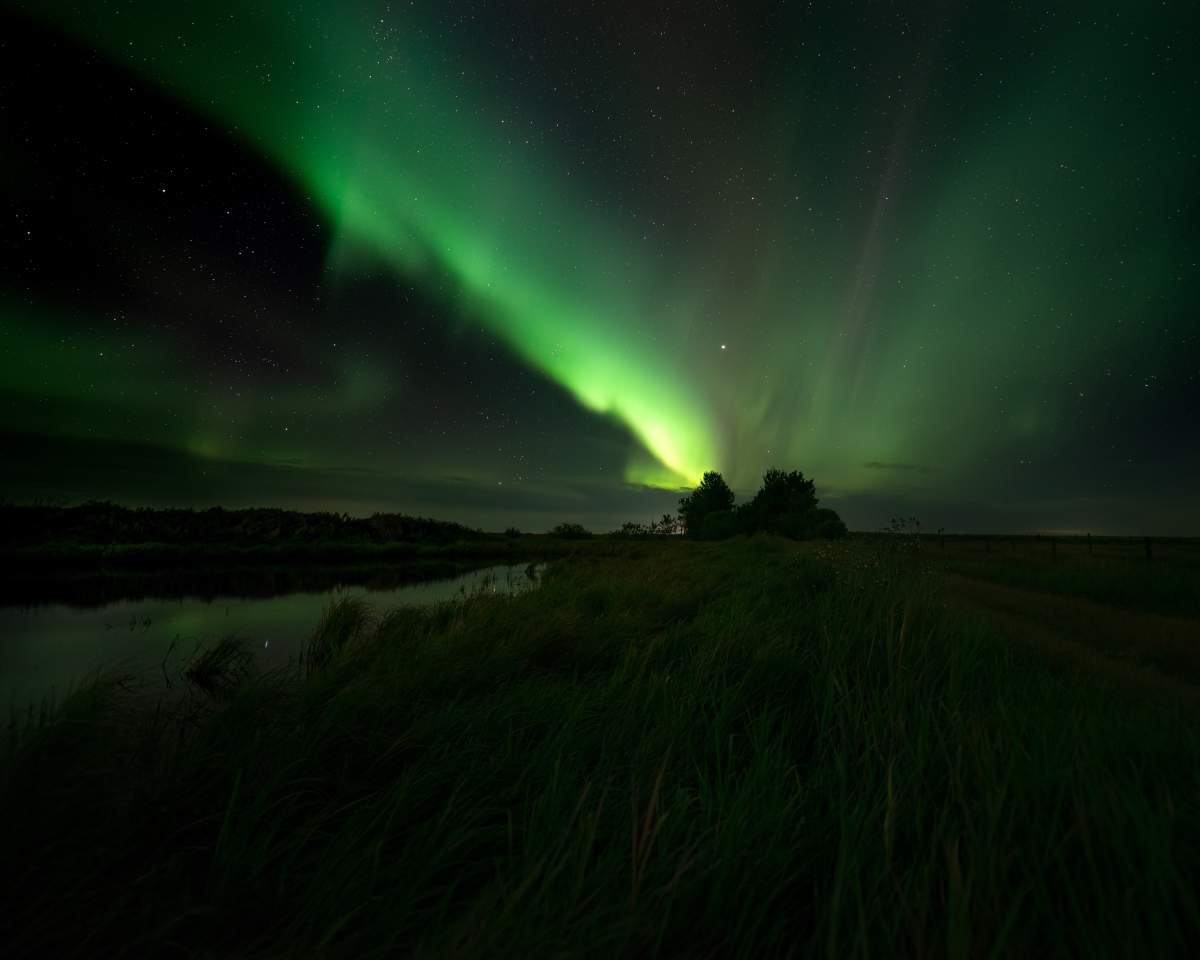 Northern Lights in Alberta.
