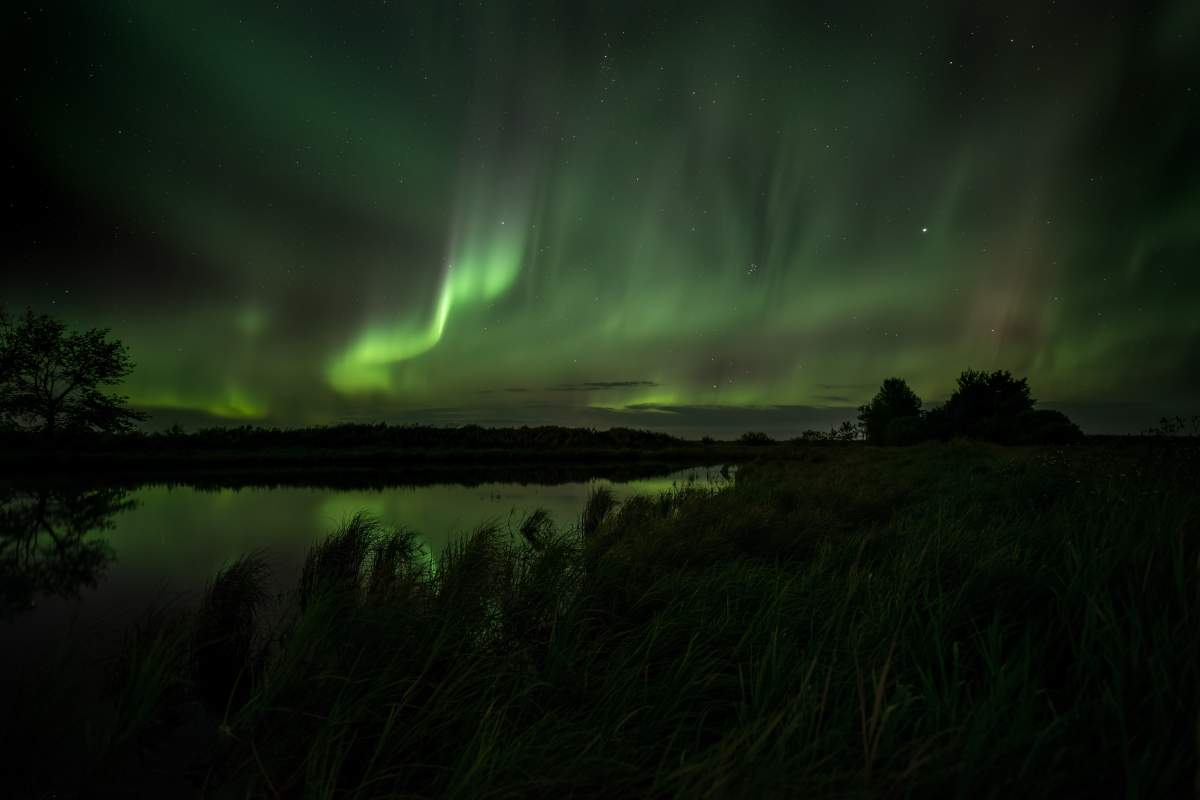 Northern Lights in Alberta.