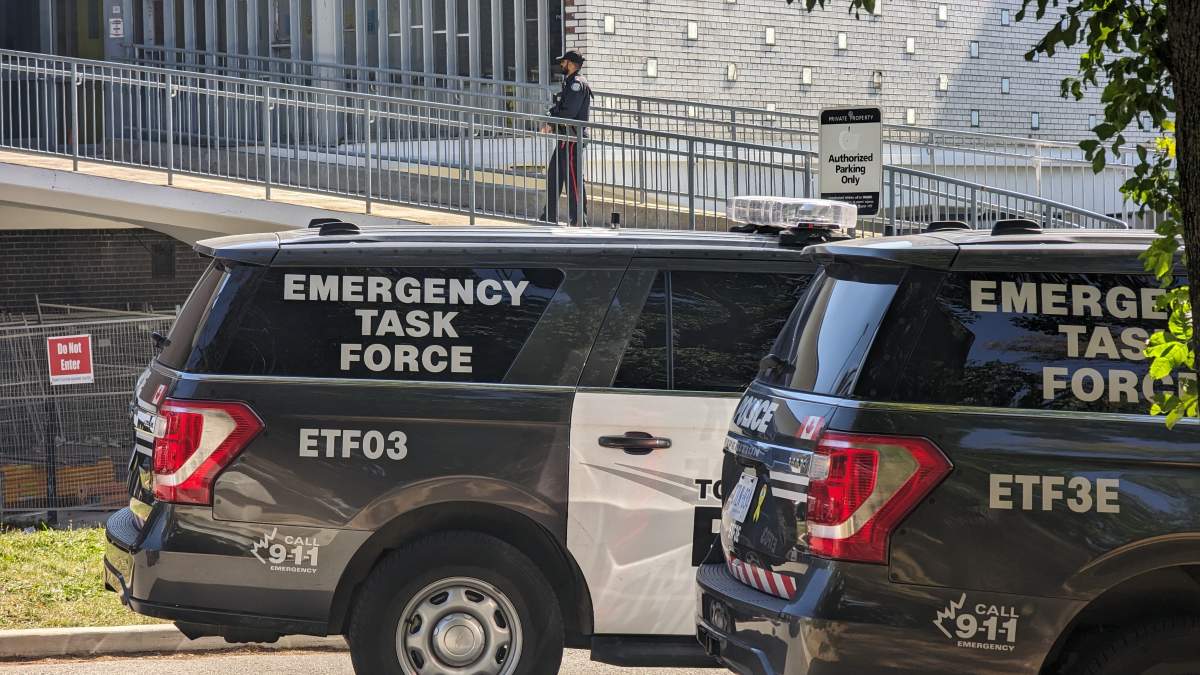 Several schools are under lockdown or a hold and secure after a person with a gun was reported in Toronto’s east end on Sept. 27, 2023.