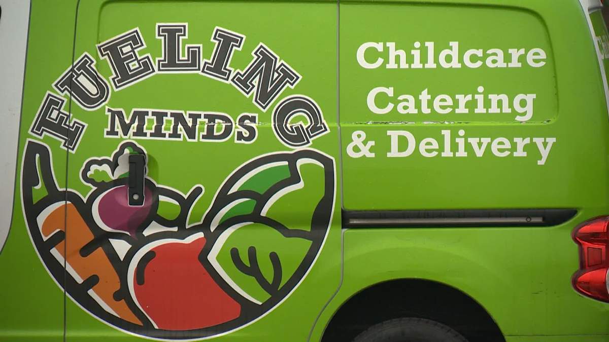 File photo of a Fueling Minds van, parked in Calgary on Sept. 4, 2023.