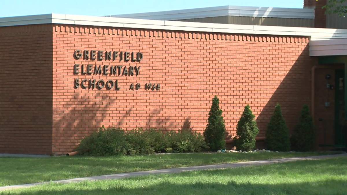 Greenfield Elementary School in south Edmonton. Sept. 8, 2023.
