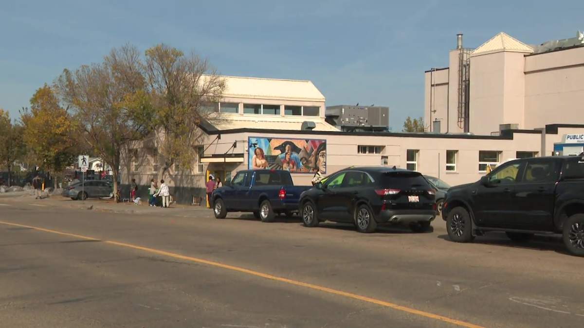 The Bissell Centre East building on 96 Street at 105 Avenue in central Edmonton on Monday, September 25, 2023.