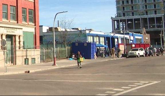 The Boyle Street Community Services building on 105 Avenue in downtown Edmonton on Monday, September 25, 2023.